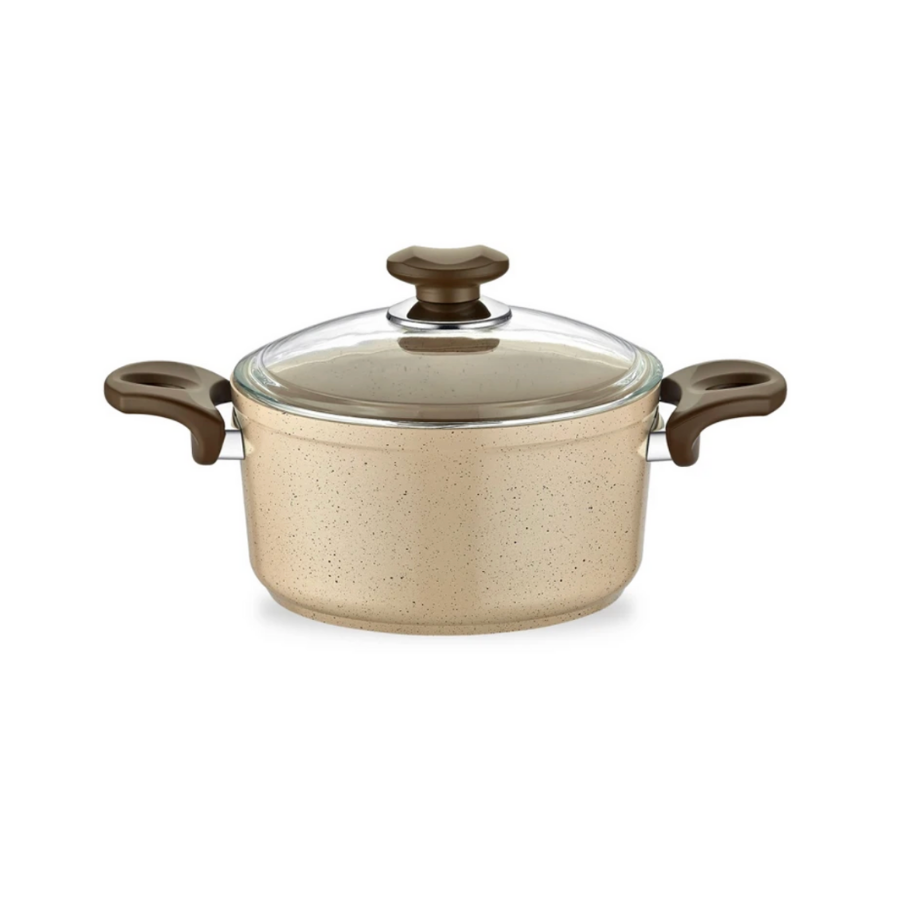 GULSAN SAFRAN GRANIT DERIN TENCERE 24 CM resmi