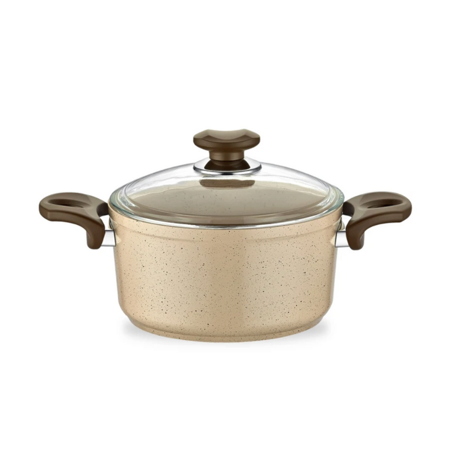 GULSAN SAFRAN GRANIT DERIN TENCERE 28 CM resmi