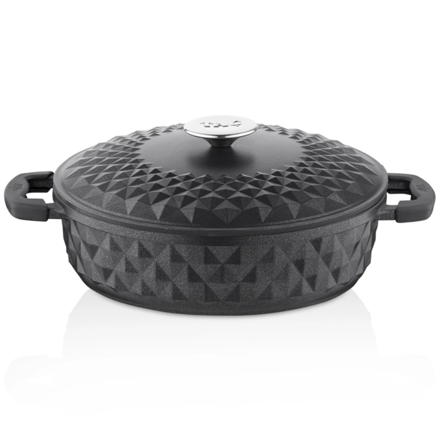 TAC DOKUM BASIK TENCERE 28 CM resmi