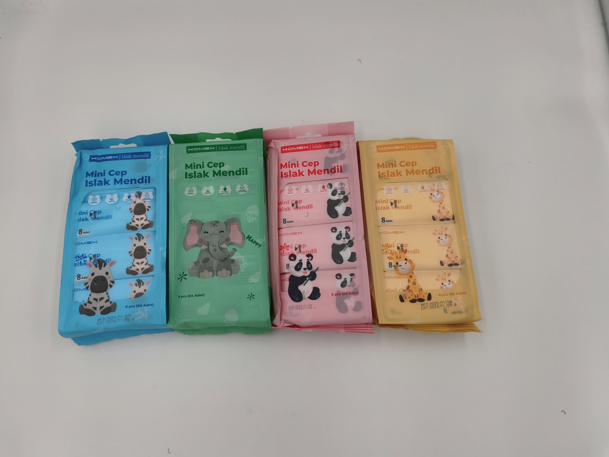 ISLAK MENDIL MINI 8 LI*60 resmi