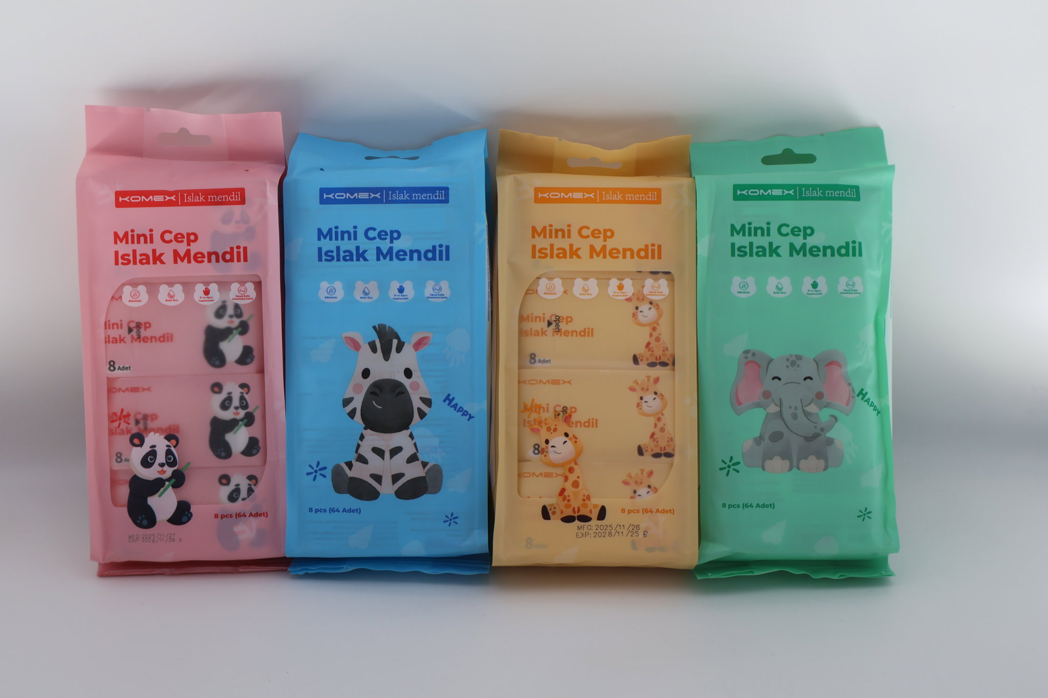 ISLAK MENDIL MINI 8 LI*60 resmi