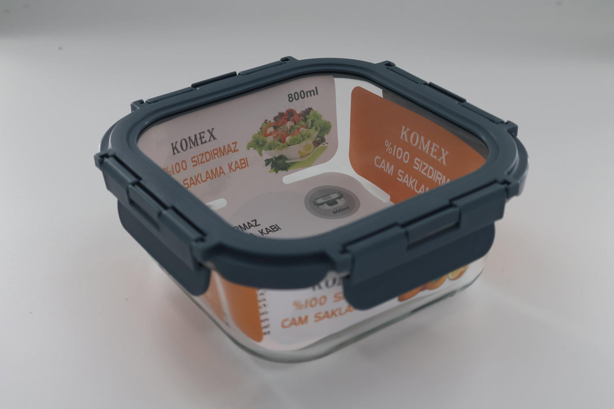 KOMEX CAM SAKLAMA 800 ML*12 resmi