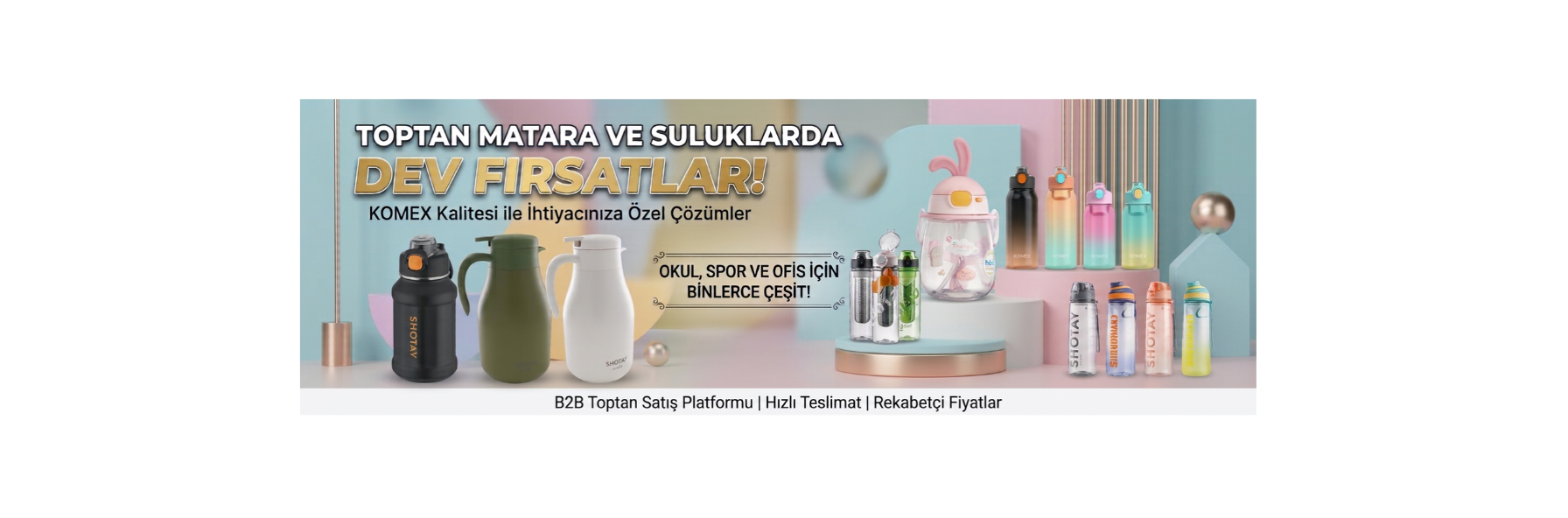 Toptan Matara ve Suluk Fırsatları