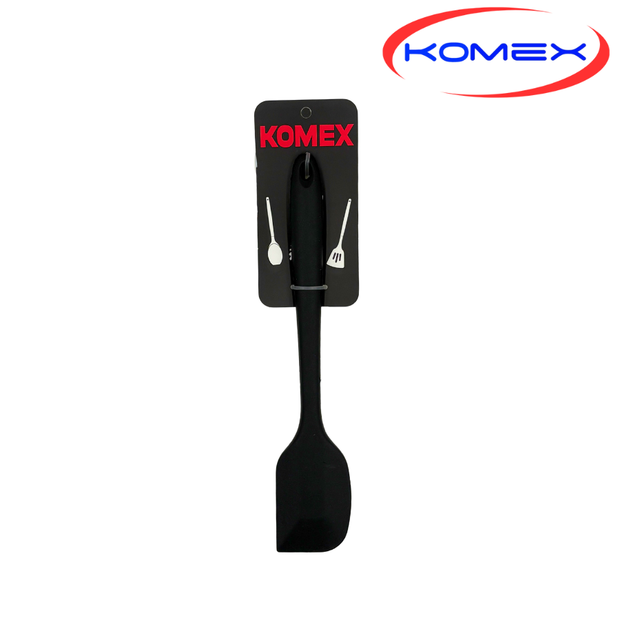 KOMEX SILIKON SPATULA SIYAH 3636 *240 resmi