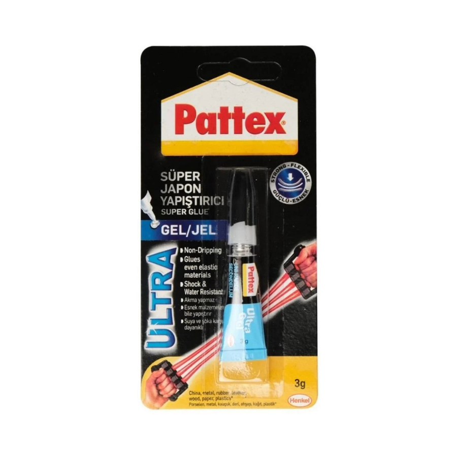 PATTEX ULTRA JEL JAPON 3GR *16 resmi