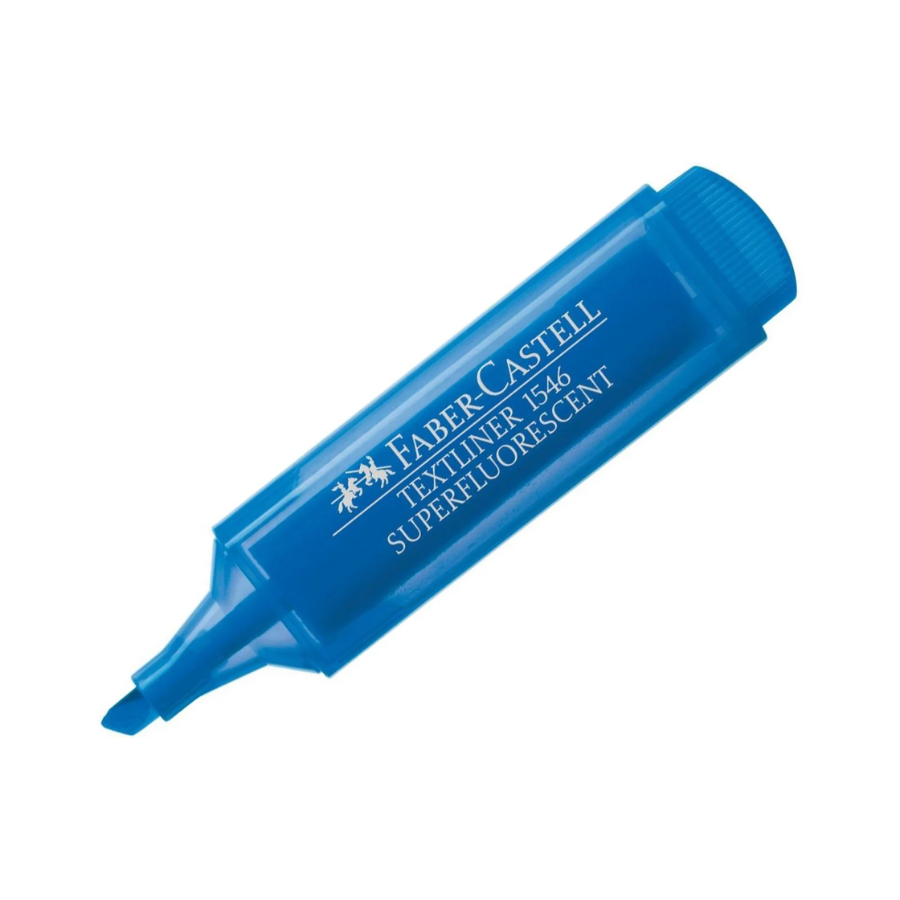 FABER FOSFORLU KALEM MAVI*10 resmi