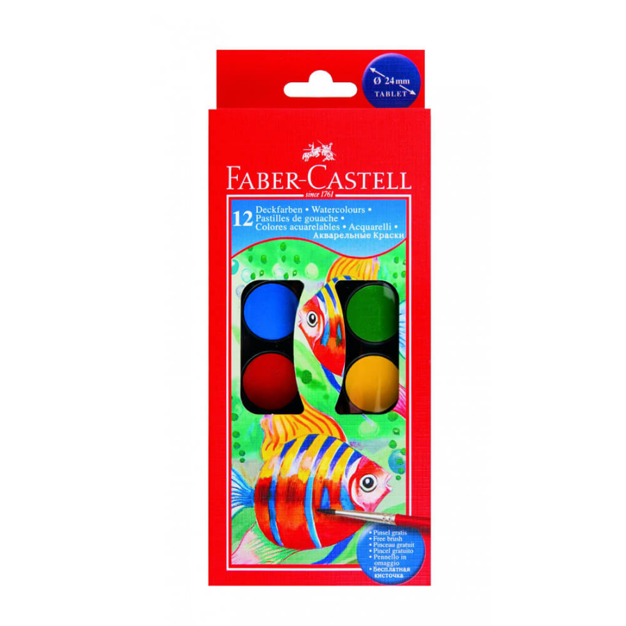 FABER SULU BOYA 12 LI resmi