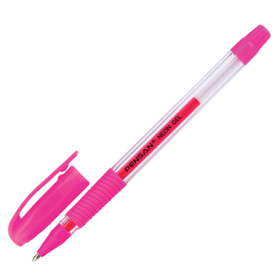 PENSAN NEON JEL KALEM PEMBE*12 resmi