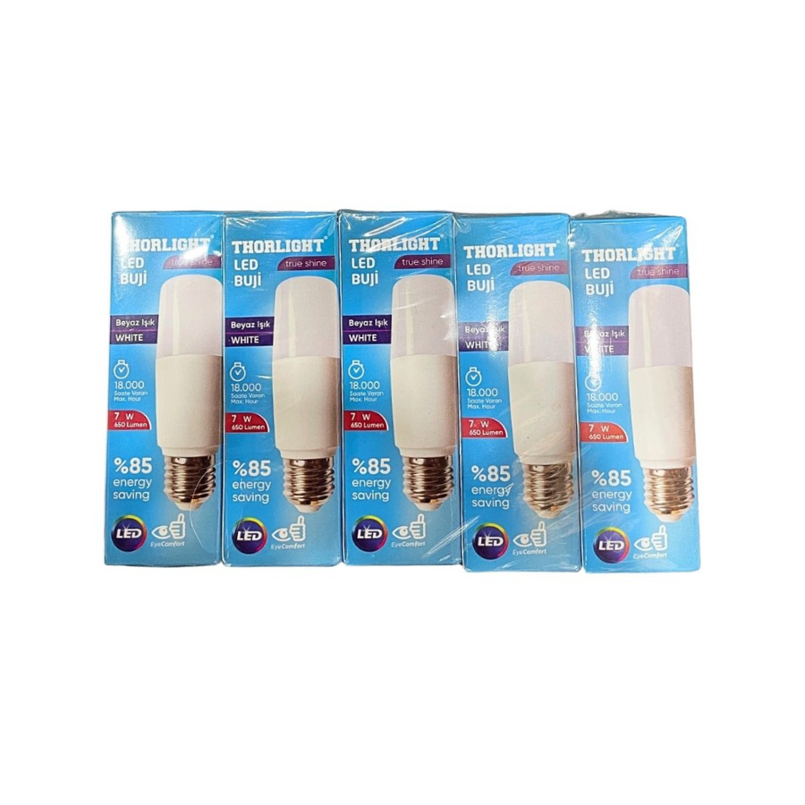 LED AMPUL 7W BUJI THORLIGHT*10 resmi