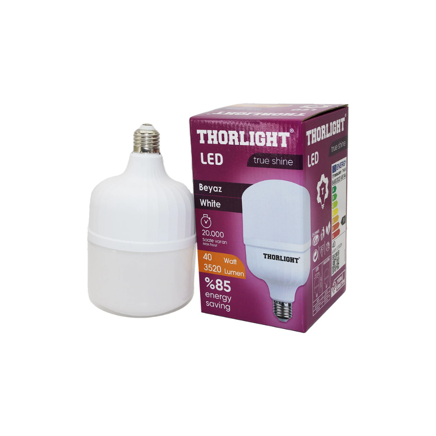 LED AMPUL 40W THORLIGHT *20  resmi